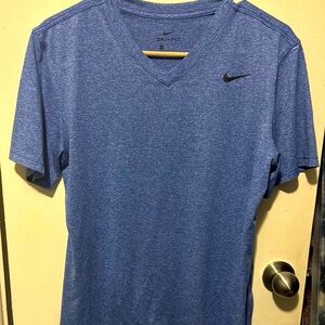 Nike Men's Blue Dri-FIT Shirt